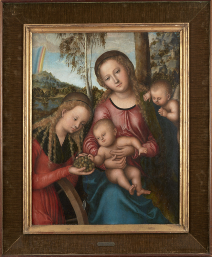 Lucas%20Cranach%20the%20Elder%2C%20%3Cb%3E%3Ci%3E%20Madonna%20and%20Child%20with%20Saint%20Catherine%3C%2Fi%3E%3C%2Fb%3E%2C%20ca.%201515%2C%20paint%20on%20panel%2C%20Gift%20of%20Mrs.%20Charlotte%20A.%20Maser%2C%20public%20domain%2C%2069.67